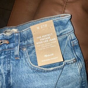 Madewell Perfect Vintage Wide Leg 27P